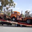 Our old tow trucks.
